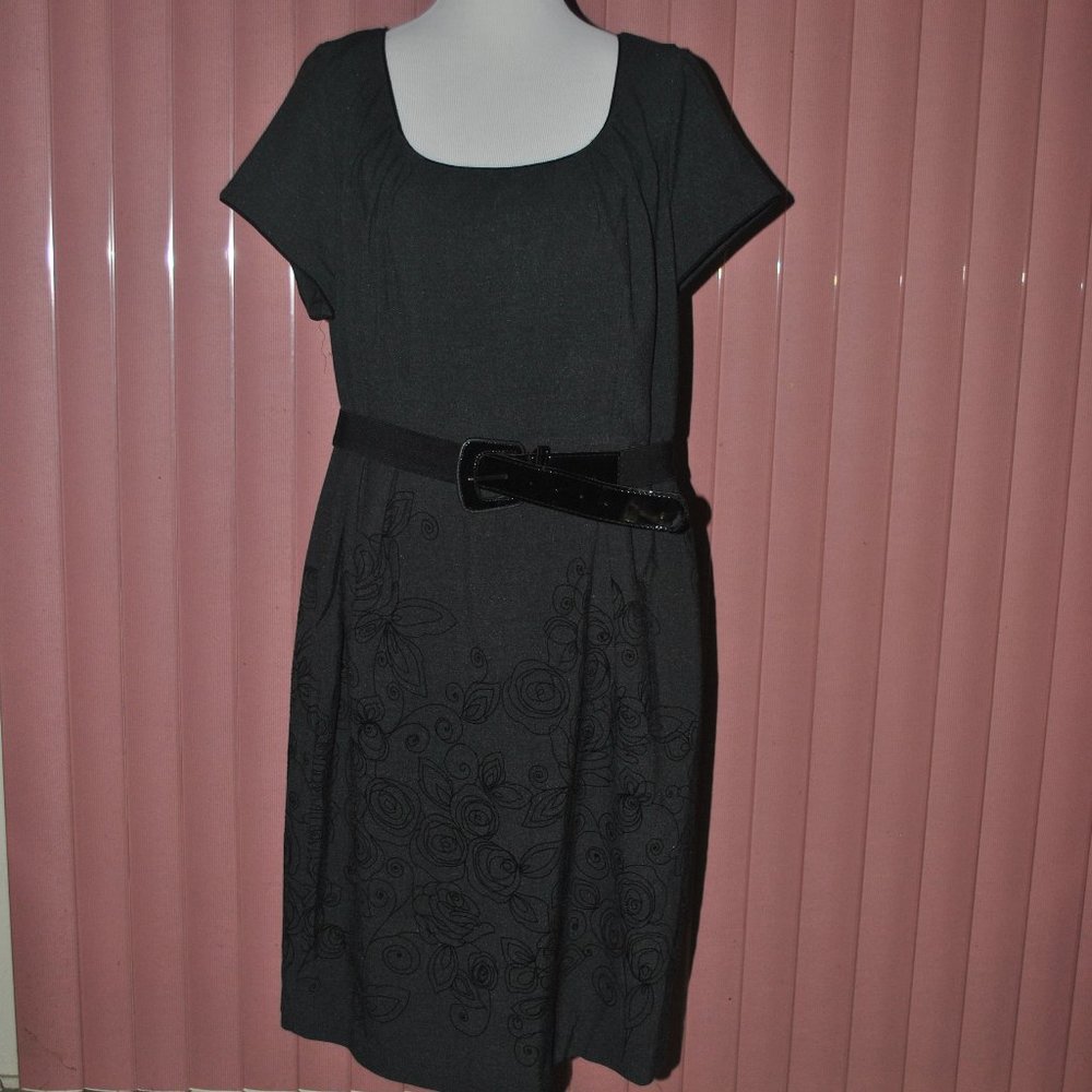 Lane Bryant Gray Cocktail Dress